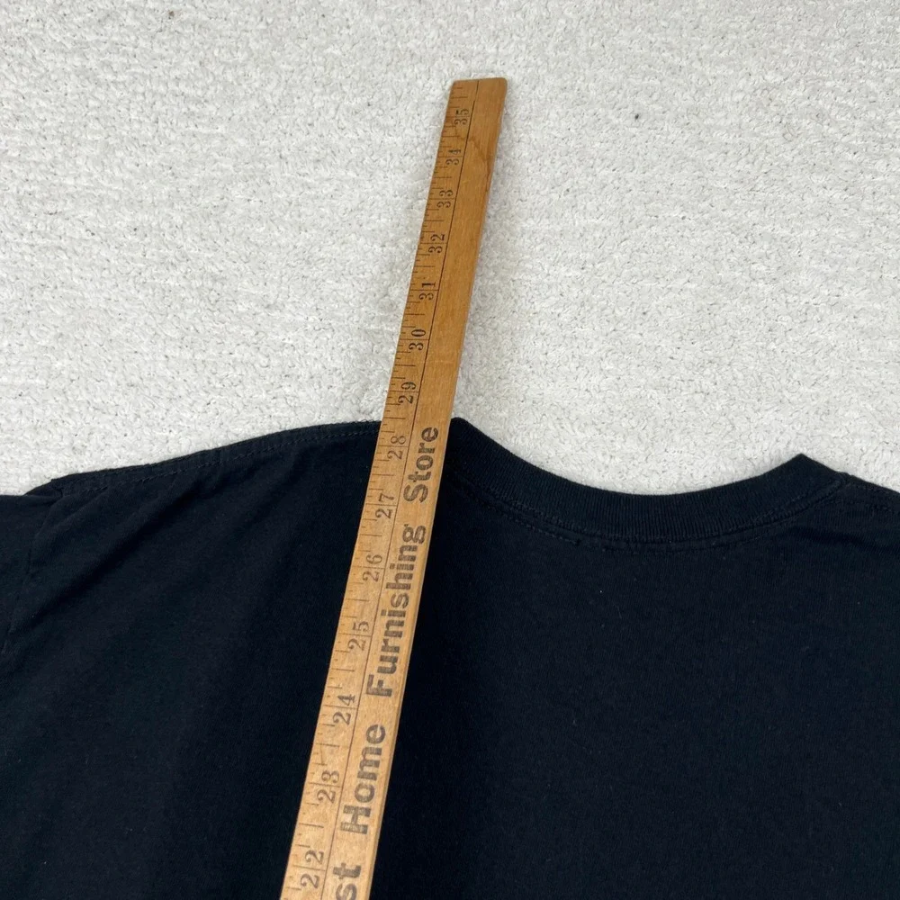 Yellowstone National Park Wildlife Graphic T-Shirt Mens Black Short Sleeve L - Picture 6 of 7